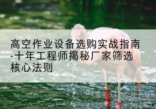 色达剪叉式升降机厂家-高空作业设备选购实战指南-十年工程师揭秘厂家筛选核心法则